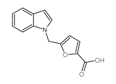 5-(indol-1-ylmethyl)furan-2-carboxylic acid