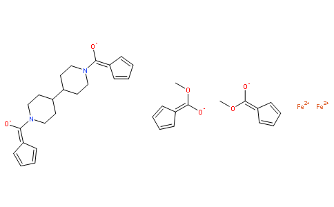 1,1′′-([4,4′-联哌啶]-1,1′-二基二羰基)双[1′-(甲氧羰基)二茂铁]