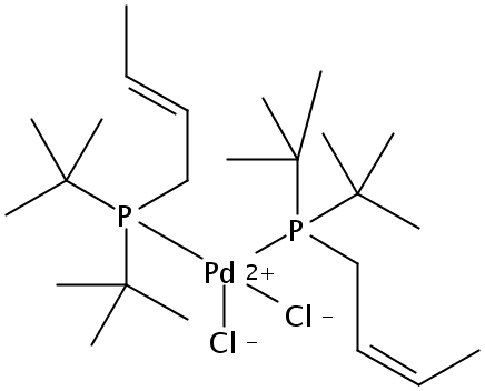 Bis(di-tert-butyl(2-butenyl)phosphine)dichloropalladium(II)