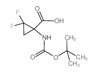 2,2-difluoro-1-[(2-methylpropan-2-yl)oxycarbonylamino]cyclopropane-1-carboxylic acid
