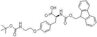 O-[2-[[叔丁氧羰基]氨基]乙基]-N-[芴甲氧羰基]-L-酪氨酸