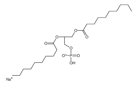 sodium,[(2R)-2,3-di(decanoyloxy)propyl] hydrogen phosphate