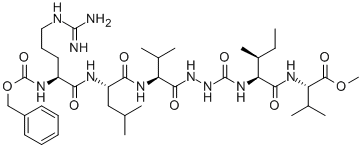 N-苄氧羰基-L-精氨酰-L-亮氨酰-L-缬氨酰-2-氮杂甘氨酰-L-异亮氨酰-L-缬氨酸甲酯