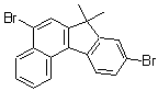 5,9-二溴-7,7-二甲基-7H-苯并[c]芴