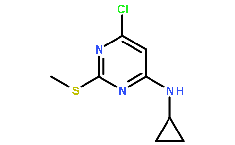 6-氯-n-环丙基-2-(甲基硫代)嘧啶-4-胺