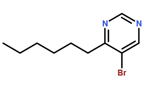 5-溴-4-己基嘧啶