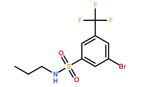 N-丙基-3-溴-5-三氟甲基苯磺酰胺