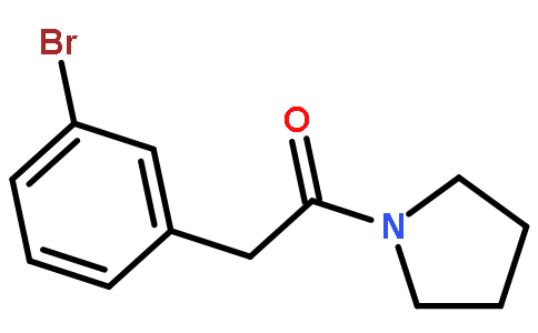 2-(3-溴苯基)-1-(吡咯烷-1-基)乙酮