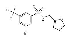 N-(呋喃-2-甲基)3-溴-5-三氟甲基苯磺酰胺