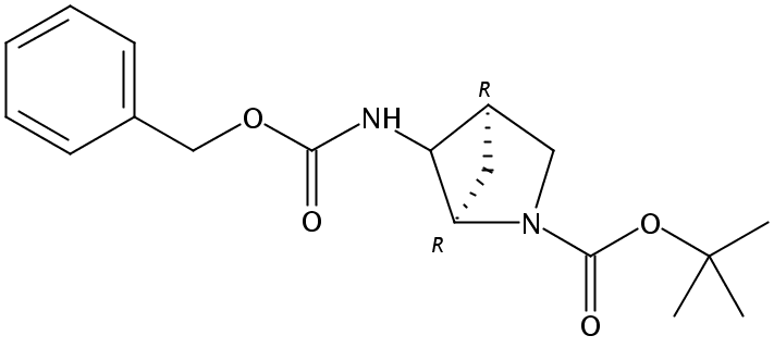 消旋 5-(苄氧基羰基氨基)-2-氮杂双环[2.1.1]己烷-2-羧酸叔丁酯