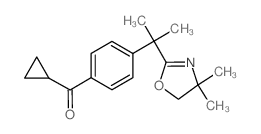Cyclopropyl[4-[1-(4,4-dimethyl-4,5-dihydro-1,3-oxazol-2-yl)-1-methylethyl]phenyl]methanone