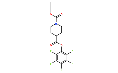 1-叔丁基 4-(五氟苯基)哌啶-1,4-二羧酸