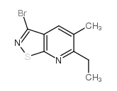 3-bromo-6-ethyl-5-methyl-[1,2]thiazolo[5,4-b]pyridine