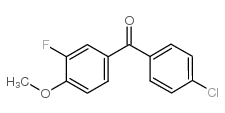 (4-chlorophenyl)-(3-fluoro-4-methoxyphenyl)methanone