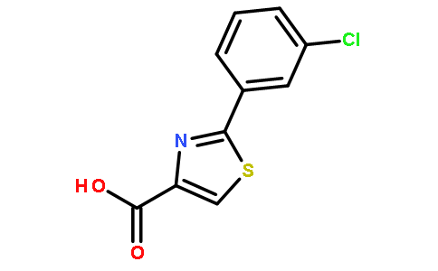 2-(3-氯苯基)-1,3-噻唑-4-羧酸