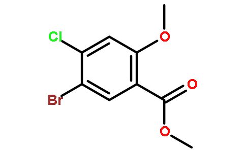 5-溴-4-氯-2-甲氧基-苯甲酸甲酯