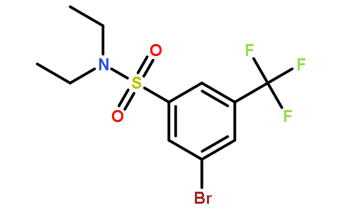 N,N-二乙基-3-溴-5-三氟甲基苯磺酰胺