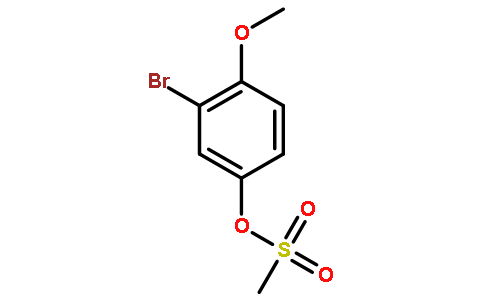 3-溴-4-甲氧基甲磺酸苯酯