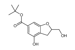 tert-butyl 4-hydroxy-2-(hydroxymethyl)-2,3-dihydro-1-benzofuran-6-carboxylate