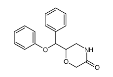 3-Morpholinone, 6-(phenoxyphenylmethyl)