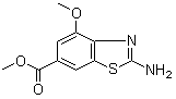 2-氨基-4-甲氧基-6-苯并噻唑羧酸甲酯