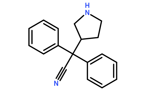 二苯基(吡咯烷-3-基)乙酰腈
