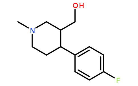 4-(4-氟苯基)-3-羟甲基-1-甲基哌啶
