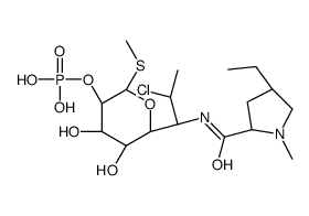 [(2R,3R,4S,5R,6R)-6-[(1S,2R)-2-chloro-1-[[(2S,4R)-4-ethyl-1-methylpyrrolidine-2-carbonyl]amino]propyl]-4,5-dihydroxy-2-methylsulfanyloxan-3-yl] dihydrogen phosphate