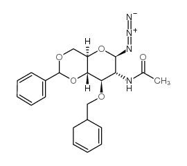 2-乙酰氨基-3-O-苄基-4,6-O-亚苄基-2-脱氧-β-D-半乳糖-1-叠氮化物