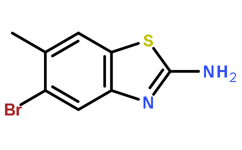 5-溴-6-甲基-1,3-苯并噻唑-2-胺