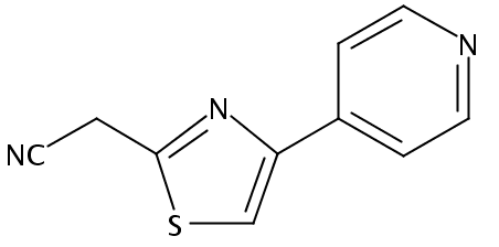 4-(4-Pyridyl)-2-thiazoleacetonitrile