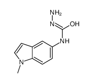 N-(1-甲基-1H-吲哚-5-基)肼羧酰胺