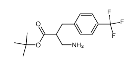 2-(氨基甲基)-3-(4-(三氟甲基)苯基)丙酸叔丁酯