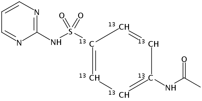 磺胺嘧啶杂质5-13C6 (磺胺嘧啶EP杂质 E-13C6 )