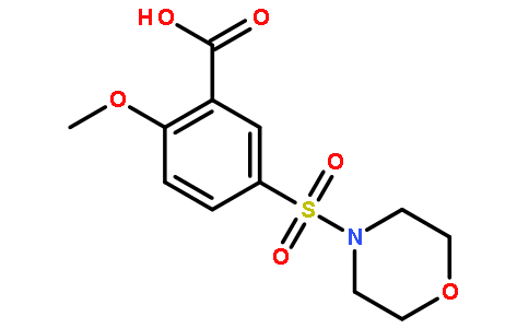 2-甲氧基-5-(吗啉-4-磺酰基)-苯甲酸