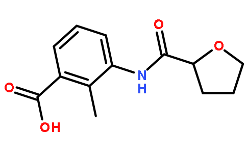 2-甲基-3-[(四氢-2-呋喃羰基)氨基]苯甲酸