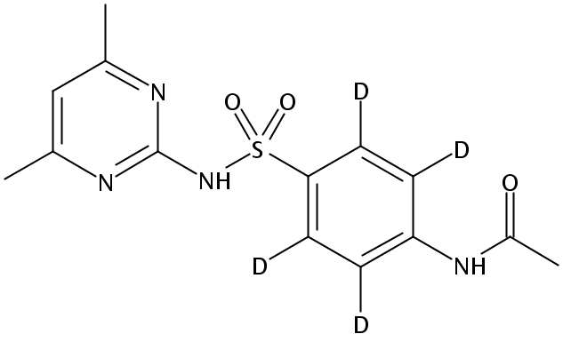 N-Acetyl Sulfamethazine-d4