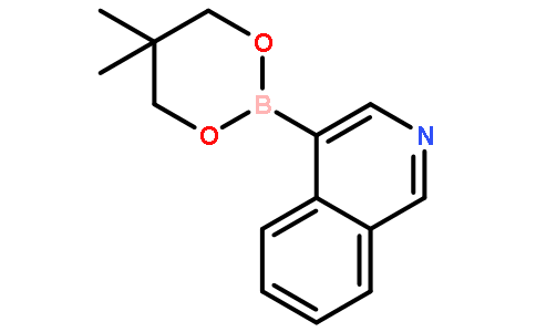 异喹啉-4-硼酸-2,2-二甲基丙二醇-1,3环酯