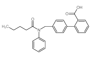 2-[4-[(N-pentanoylanilino)methyl]phenyl]benzoic acid