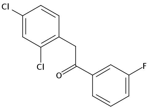 2-(2,4-Dichlorophenyl)-1-(3-fluorophenyl)ethanone