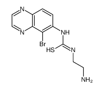 1-(2-aminoethyl)-3-(5-bromoquinoxalin-6-yl)thiourea