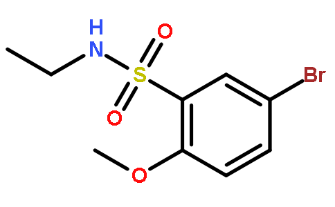 N-乙基-5-溴-2-甲氧基苯磺酰胺