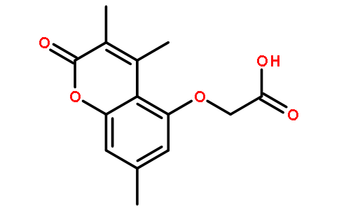 2-(3,4,7-三甲基-2-氧代-苯并吡喃-5-基)氧基乙酸