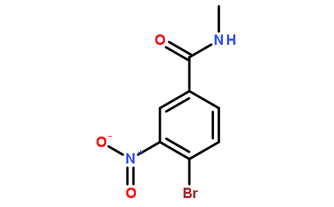 N-甲基-4-溴-3-硝基苯甲酰胺