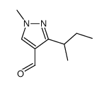 1-甲基-3-(1-甲基丙基)-1H-吡唑-4-羧醛