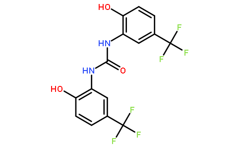 1,3-双(2-羟基-5-(三氟甲基)苯基)脲