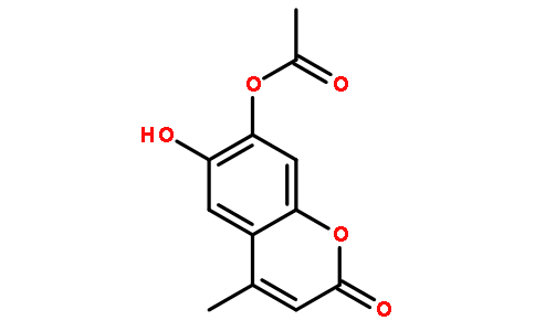 4-甲基-6-羟基-7-乙酰氧基香豆素