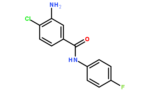 3-氨基-4-氯-N-(4-氟苯基)苯甲酰胺