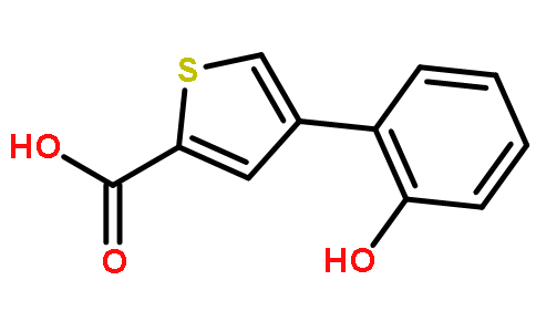 4-(2-羟基苯基)噻吩-2-羧酸