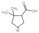 4,4-二甲基吡咯-3-羧酸